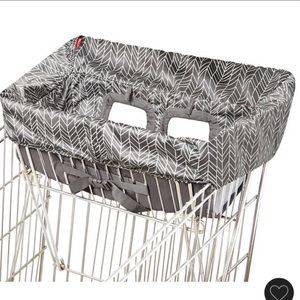 Skip Hop cart/chair cover + matching bottle bag